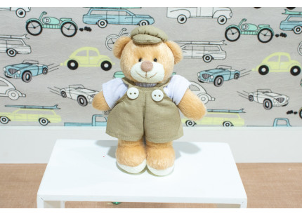 Urso Family 0,12 cm Macacão...