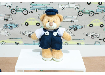 Urso Family 0,12 cm Macacão...