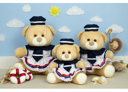 Ursos Tedde Marinheira Padrão