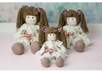 Bonecas Julia Vestido com...