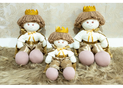 Bonecos Julio Príncipe caqui