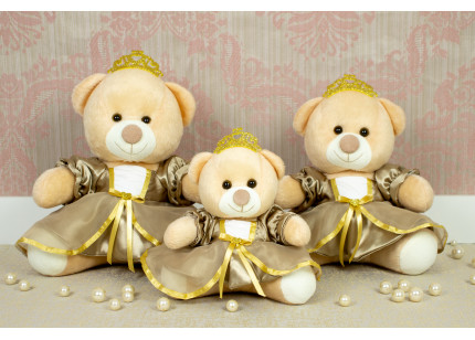 Ursos Tedde Princesa caqui