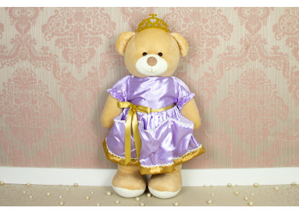 Porta Fraldas Ursa Princesa...