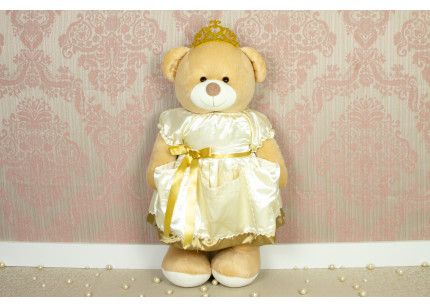 Porta Fraldas Ursa Princesa...