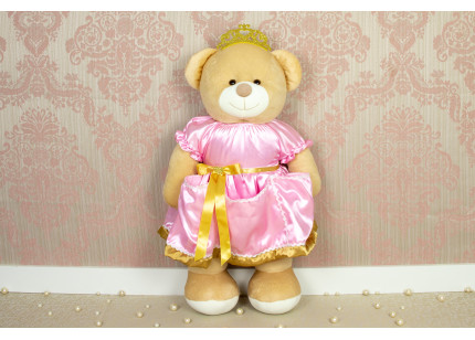 Porta Fraldas Ursa Princesa...