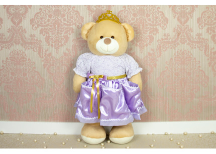 Porta Fraldas Ursa Princesa...