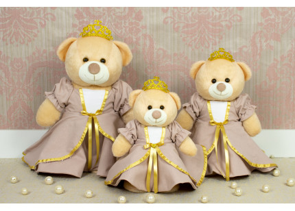 Ursos Amore Princesa rosê