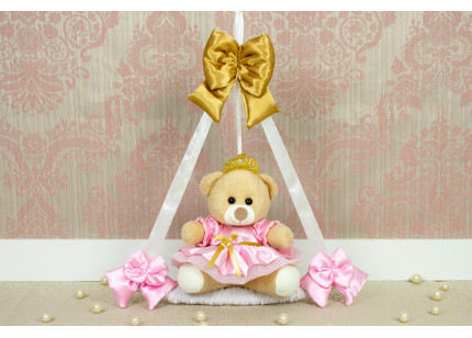 Enfeite de Porta Urso Tedde...