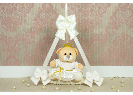 Enfeite de Porta Urso Tedde...