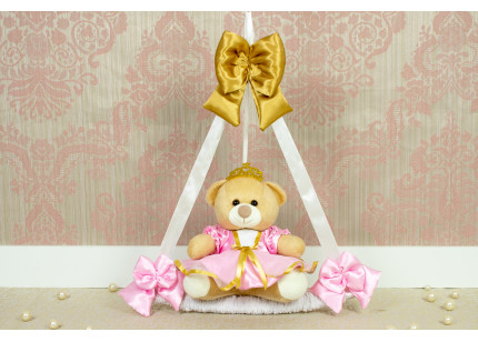 Enfeite de Porta Urso Tedde...