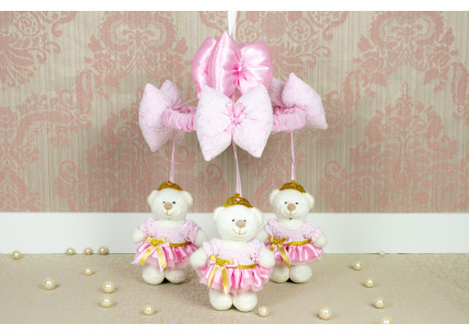 Móbile Ursa Princesa Petit...