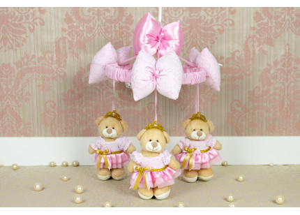 Móbile Ursa Princesa Petit...